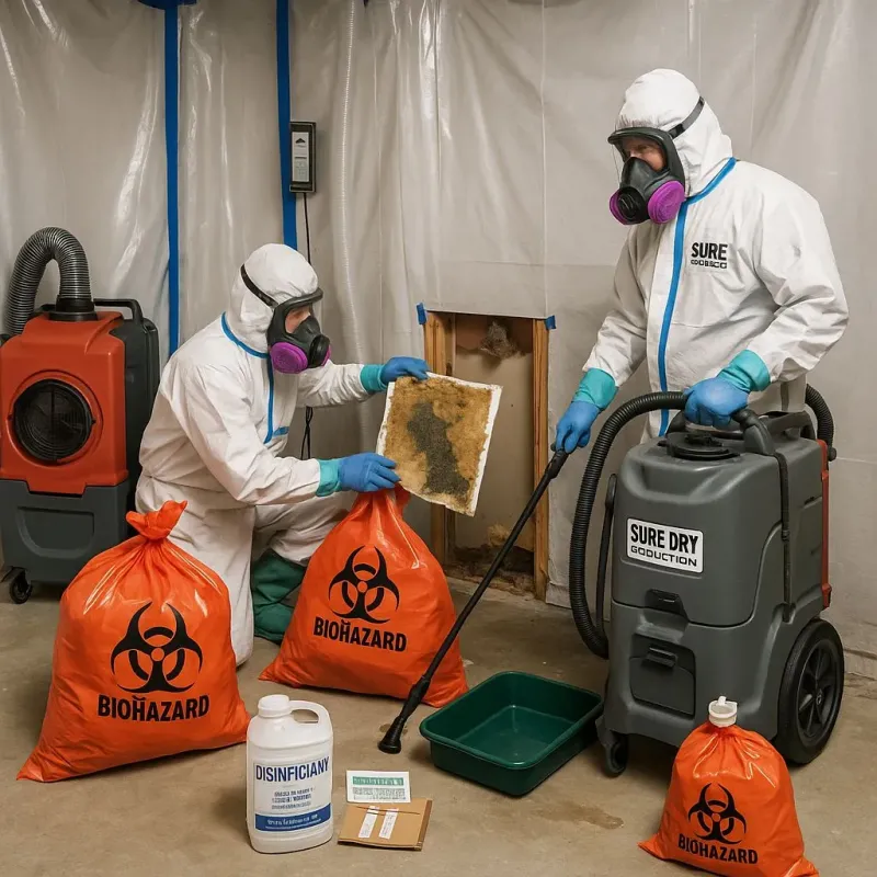 Contaminated Water Handling Protocols process in Berry, AL