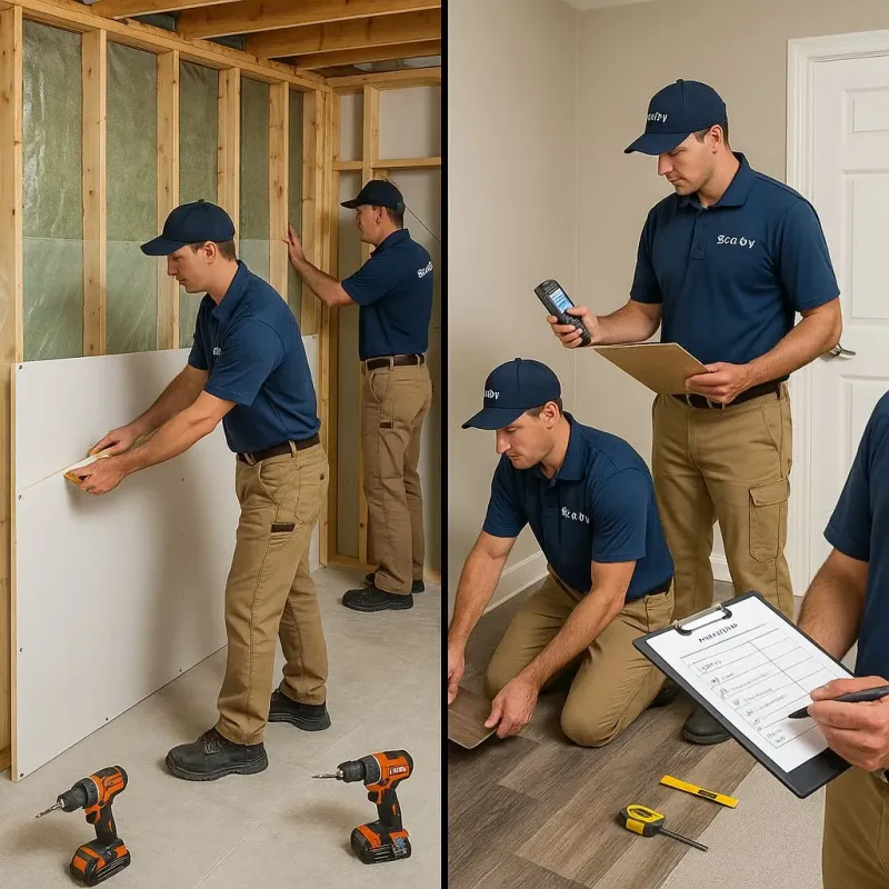 Repairs and Reconstruction process in Berry, AL