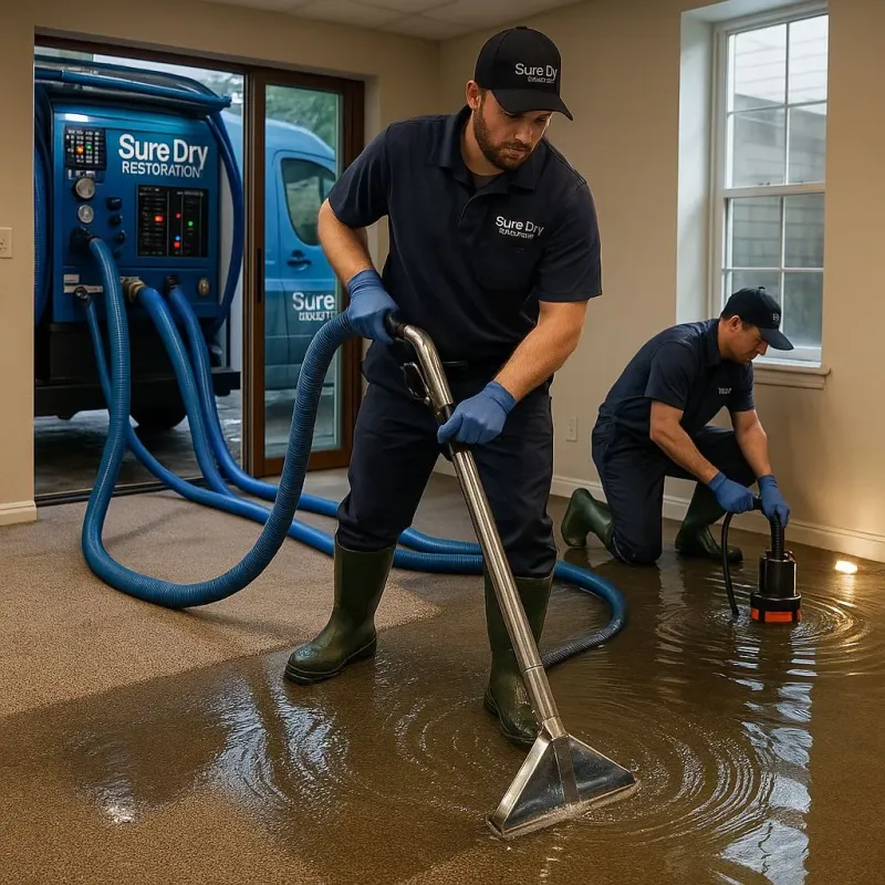 Water Extraction and Removal process in Berry, AL